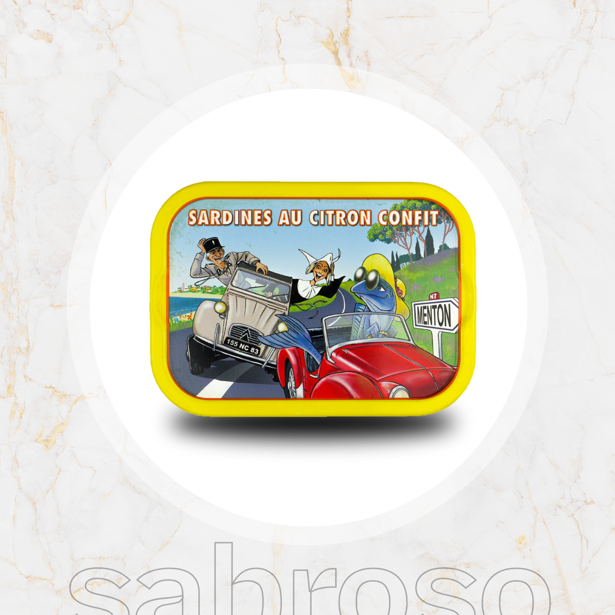 SARDINES la bonne mer (gekonfijte citroen)