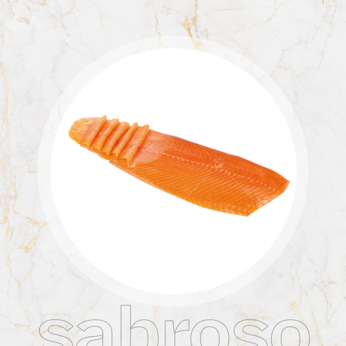 GEROOKTE ZALM (koud)