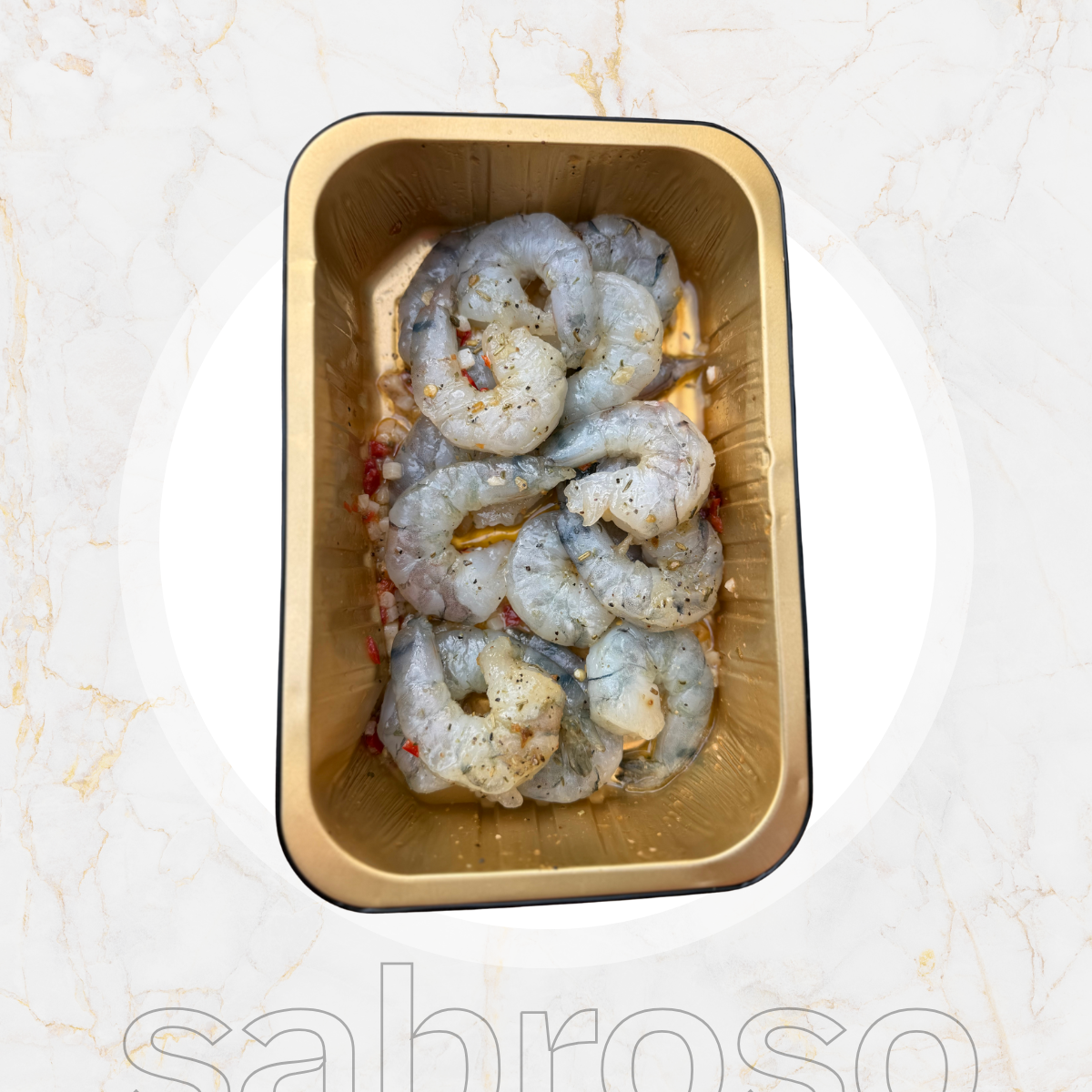 BLACK TIGER GAMBA'S (BBQ ready)