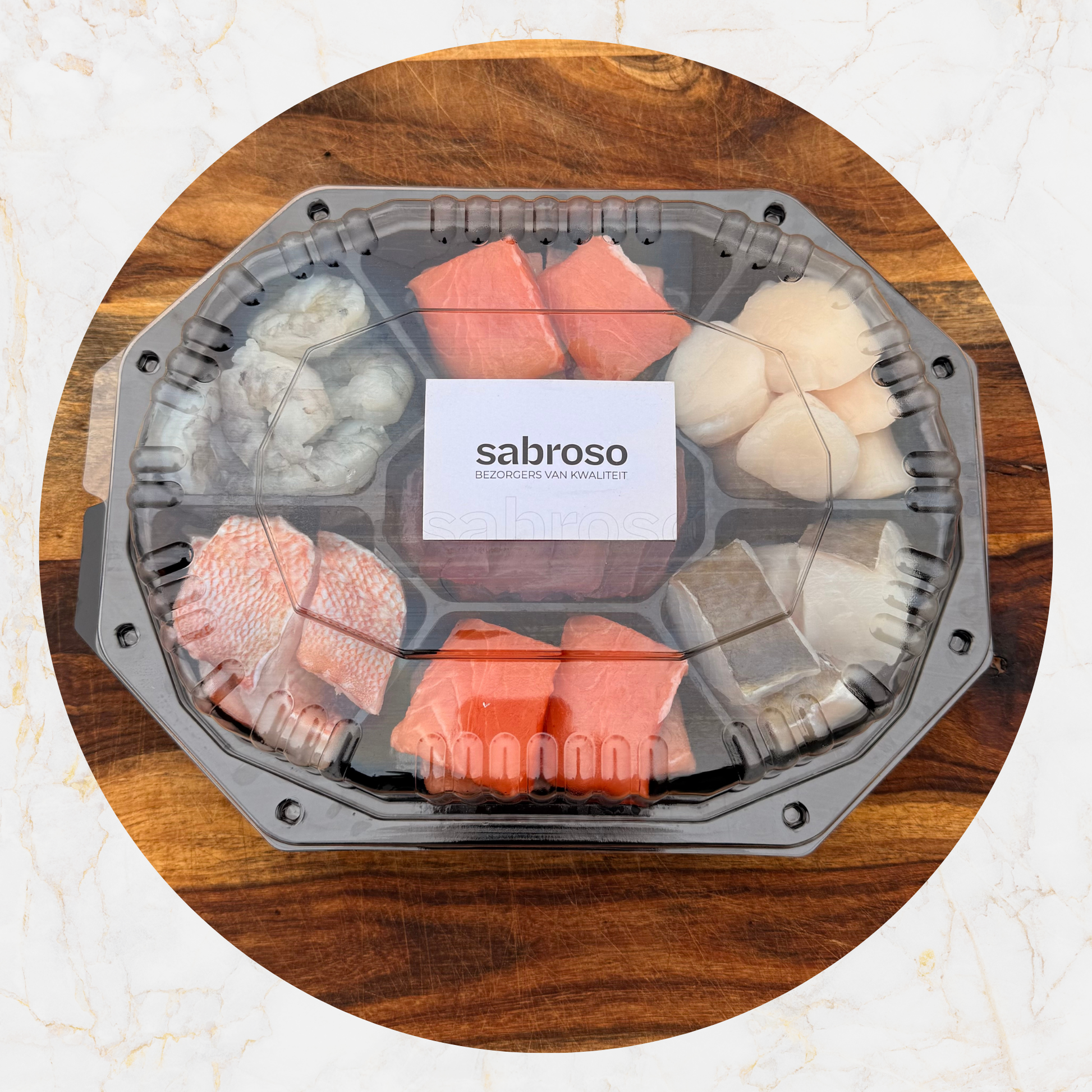 Gourmet schaal vis bestellen enschede 